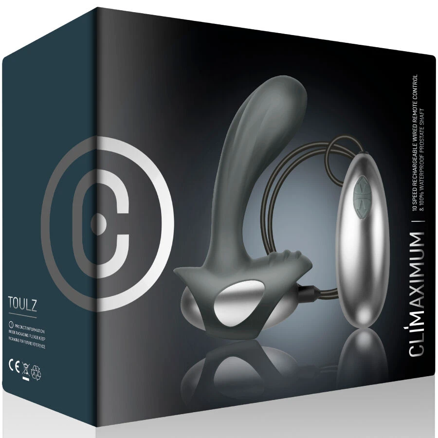 CLIMAXIMUM - MASSAGGIATORE PROSTATICO CON CAVO TOULZ